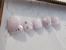 ノワールネイル 関内駅前(NOIRNAIL)/フットネイル・定額8000