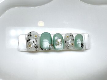 ネイルビューティーサロン パンドーラ 川西店(nail beauty salon Pandora)/安井担当トレンドアートBコース