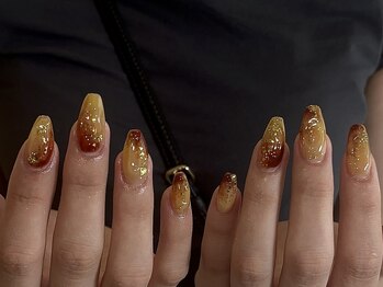 ミティネイル 北中城(mittynail)/振袖ネイル/持ち込み