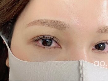 アオ おもろまち(ao.)/眉スタイリング&まつ毛パーマ