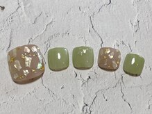 フレイムス アイラッシュ アンド ネイル(FRAMES)/シェルフット♪