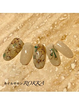 ロッカ(ROKKA)/フラワーネイル