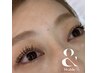 マツエク×パーマの最新技術《&Healthy》フラットマットラッシュ140本8250円