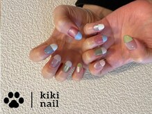 キキネイル 二子玉川(kikinail)/マグネットネイル/春ネイル