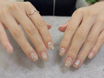 エクリュ(ecru..)の写真/＼毎月新作登場☆／定額デザインならどれを選んでも7,300円◆思わず誰かに自慢したくなるような指先に。