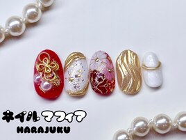 成人式ネイル/オーダーチップ