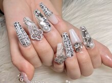 ジョアアンジェ 福島店(joieange)/ロング ツイードネイル