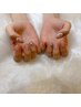 ≪hand≫シンプル★アート4本まで ¥7700~