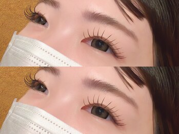 モナンジュシェリー アイ 岩国市(mon ange cherie)の写真/【大人上品な女性に人気マツエク★】ナチュラル上品で好印象な目元に導く◎マツエク初心者でも通いやすい♪