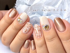 秋ツィード×マグネットジェル☆