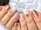 秋ツィード×マグネットジェル☆
