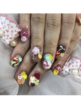 ネイルサロン パピリオ(Nail Salon papilio)/スィーツネイル♪