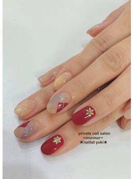 プライベート ネイルサロン マーマ(murmur)/アーガイルネイル