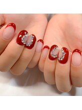 サロンドゥプリエ 門司店(SALON deux PRIER)/ハートネイル♪