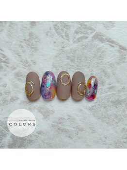 カラーズ(COLORS)/定額アートコース¥9900