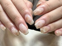 デューネイルスタジオ(dew nail studio)/ニュアンスらくがきハート