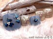 ネイルサロン ふるる 大須店/フットミディアムネイル#704