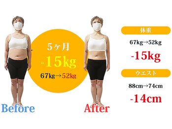 バランスアップラボ(バランスアップLAB)/★ダイエット整体Before＆After4