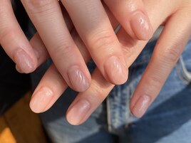 ピンクとホワイトのニュアンス