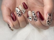 リオネイル(Lio nail)/レオパ／ボルドー／マグ