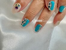 'amo nail atelier【フィルイン/パラジェル/定額コース】/レオパード