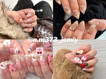 ガーリー、韓国、3DネイルならMINAMIにお任せ♪【@n.m373_jemiy】