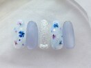 期間限定】紫陽花ネイル