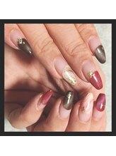 マイヤ 門前仲町本店(maiya)/バレンタインチョコネイル