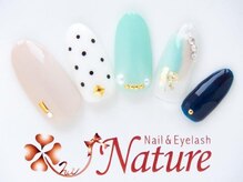 ナチュレ ネイルアンドアイラッシュ(Nature Nail & Eyelash)/定額デザイン☆8,532☆