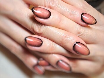 ネイルマジック 仙台一番町店(NAIL MAJIC)/囲みグラデネイル★オーダー