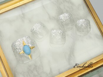アンベリール 横浜店(Embellir)/(908)シンプルFootネイル