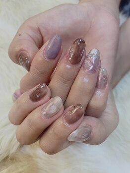 ガーデン ヘア&エステ&ネイル Garden/ニュアンス*ブラウン