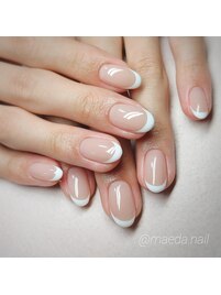 _____バーチャルフレンチネイル