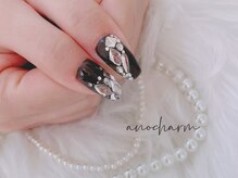 アノ チャーム(ano charm)/ジェルアート2本コース/¥8850