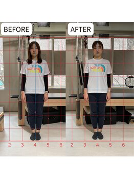 あるく 関内店/体験レッスンビフォーアフター