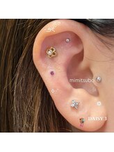 デイジースリー(DAISY.3)/耳つぼジュエリー