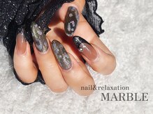 ネイルアンドリラクゼーション マーブル(MARBLE)/持ち込みネイル￥7,700
