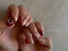 ヴィヴィアン ネイル(Vivian nail)/クリスマス　リース　ツリー