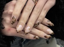 グラム バイ アンド ココ ネイル(GraM by And & coco. Nail)/leopard