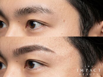 インパクト 岡山駅前サロン(IMPACT)/爽やか眉★好印象な平行アーチ