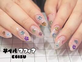 海外/フラワー/カラフル