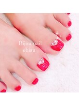 ビジュネイル(Bijou nail)/☆6680☆ペディ