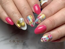 グレース ネイルズ(GRACE nails)/マルチカラーネイル