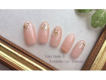 ユウコネイルズアンドエステティック ラ デェス(Yuko Nails & Esthetic La Deesse)/ゴールドコース (定額制)¥8000