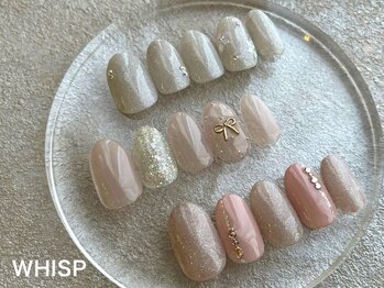 ウィスプ(WHISP)の写真/800色以上の豊富なカラーから変更可!パラジェル&自爪を傷めないフィルイン対応店◎どちらも追加料金なし♪