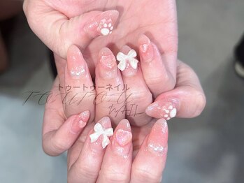 トゥートゥー(TOUTOU)/チークxピンクxクマxリボン