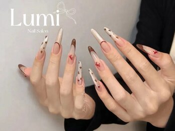 ルミネイル 池袋東口サンシャイン店(Lumi Nail)/フレンチ　ヒョウ柄