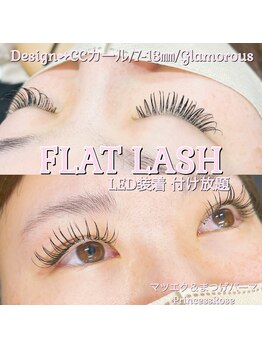 キレイシェア バイ プリンセスローズ静岡駅店(KIREI SHARE)/LED×フラットラッシュ