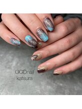 オコネイル ネイルサロンアンドスクール(OCO nail)/アシメデザインネイル