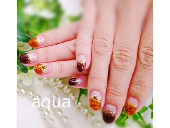 アイラッシュアンドネイルサロン アクア(aqua)/ハーフフレンチ